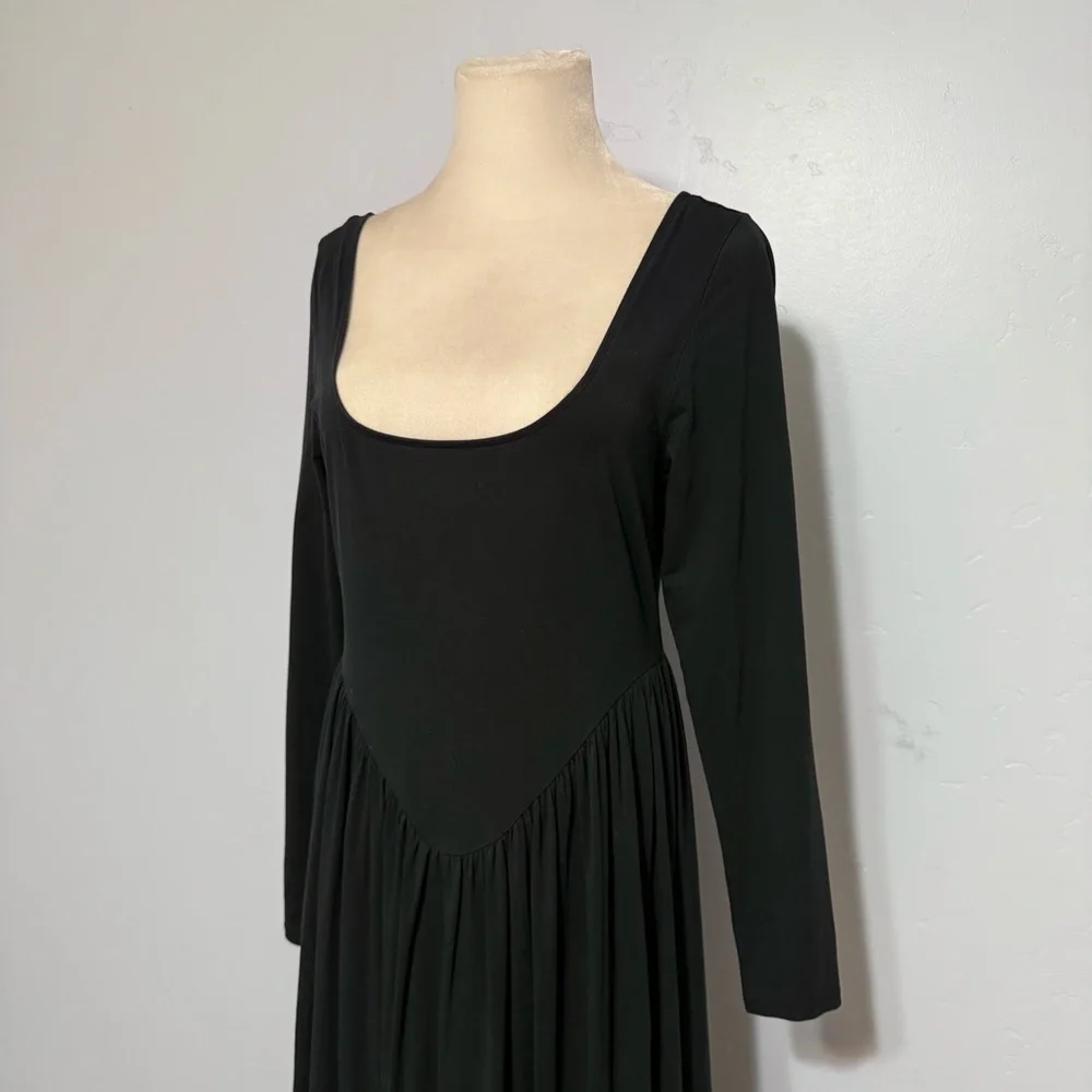 Future Collective Black Long Sleeve Dress - Picture 4 of 6